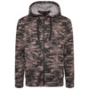 Casual Camo Print Hoody